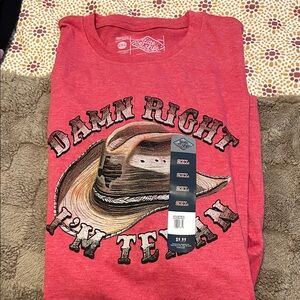 Red Texas Graphic T-Shirt